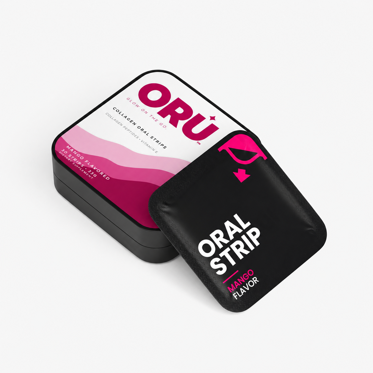 ORU Collagen Oral Strips — Glow on the Go